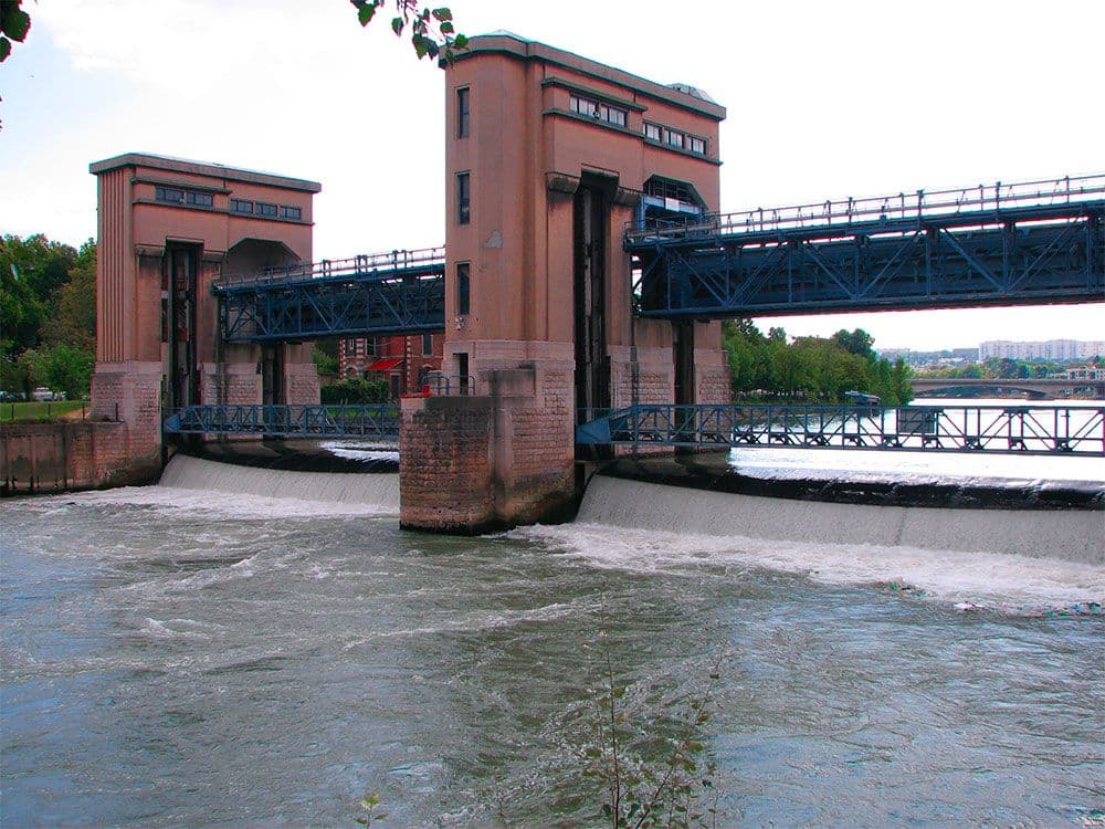 Barrage écluse de Suresnes