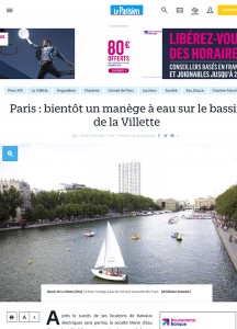 Le Parisien : aperçu de l'article